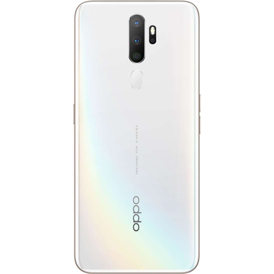 Oppo A5 2020 Smartphone 6,5" HD+ Ram 3 GB memoria 64 GB Android 9 colore bianco