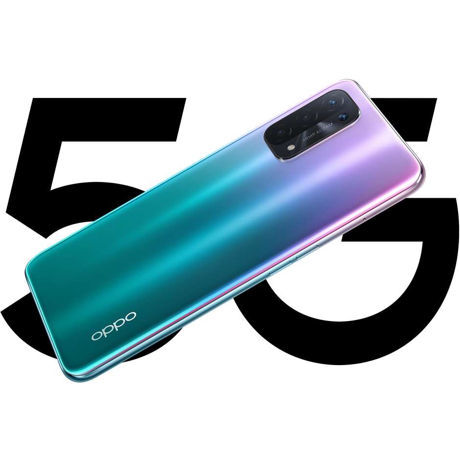 Oppo A54 5G Smartphone 6,5"Full HD+ Ram 4 Gb Memoria 64 Gb Android colore Fantastic Purple