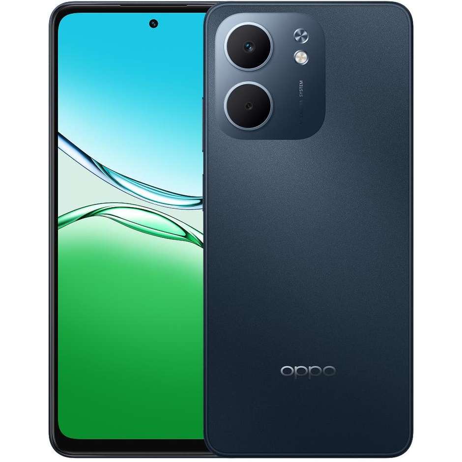 OPPO A5x Smartphone 4G 6.67” Ram 4 GB Memoria 128 GB Colore Black Blue