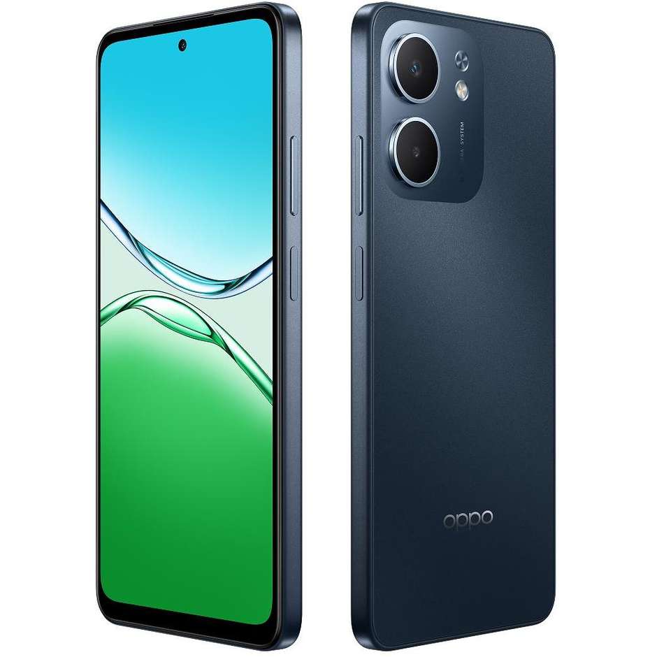 OPPO A5x Smartphone 4G 6.67” Ram 4 GB Memoria 128 GB Colore Black Blue