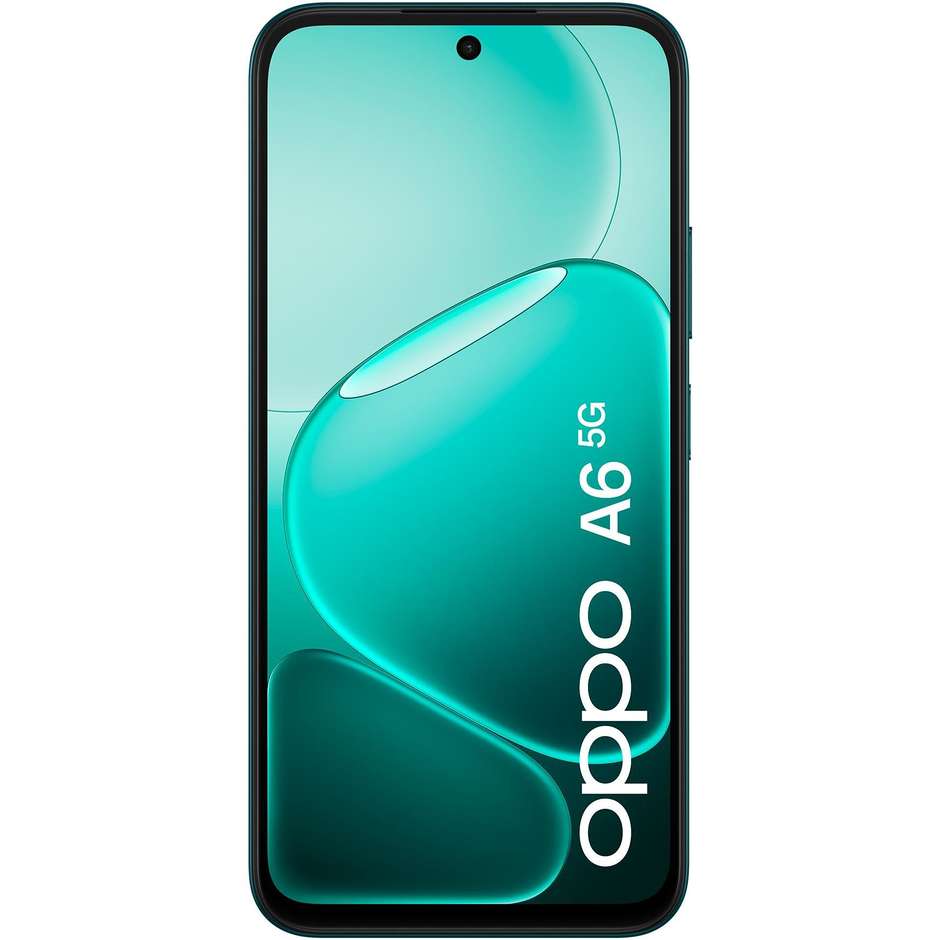 OPPO A6 Smartphone 5G 17,1 cm (6.75") 120Hz 6 GB 256 GB Doppia SIM 50 MP 6550 mAh Nero (Sapphire Black)