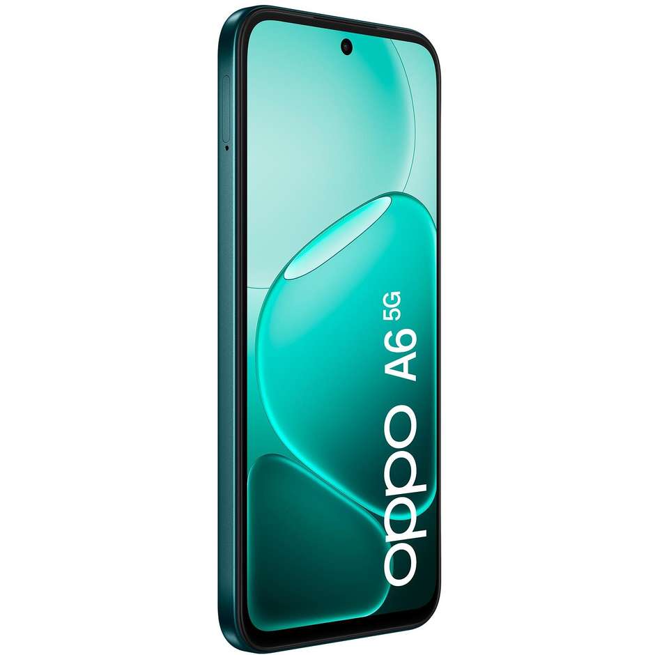 OPPO A6 Smartphone 5G 17,1 cm (6.75") 120Hz 6 GB 256 GB Doppia SIM 50 MP 6550 mAh Nero (Sapphire Black)