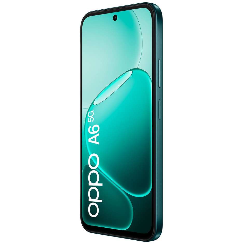 OPPO A6 Smartphone 5G 17,1 cm (6.75") 120Hz 6 GB 256 GB Doppia SIM 50 MP 6550 mAh Nero (Sapphire Black)