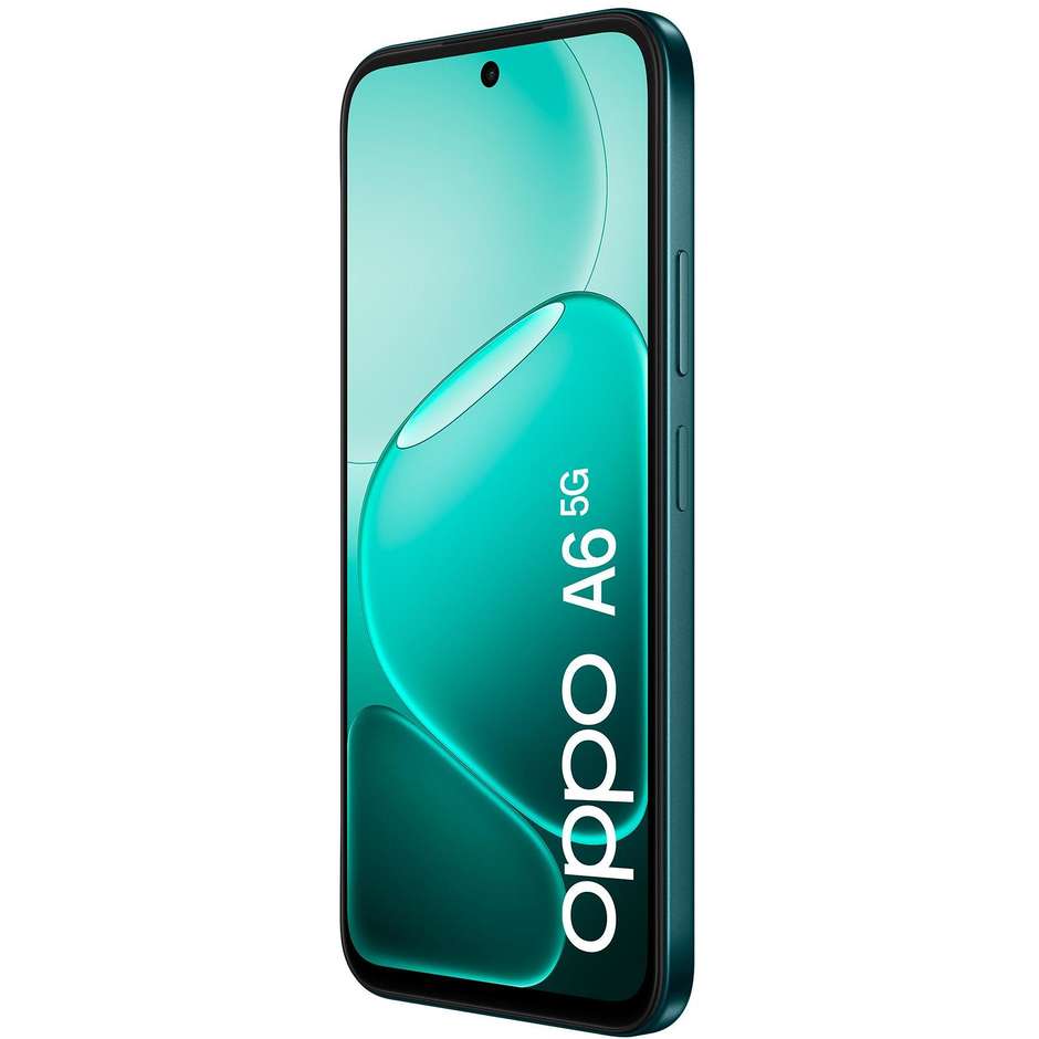 OPPO A6 Smartphone 5G 17,1 cm (6.75") 120Hz 6 GB 256 GB Doppia SIM 50 MP 6550 mAh Nero (Sapphire Black)