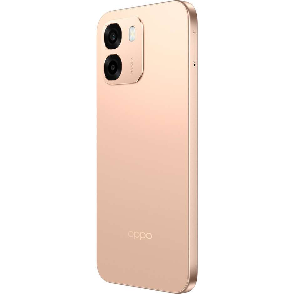 OPPO A6 Smartphone 5G 17,1 cm (6.75") 120Hz 6 GB 256 GB Doppia SIM 50 MP 6550 mAh Oro (Aurora Gold)