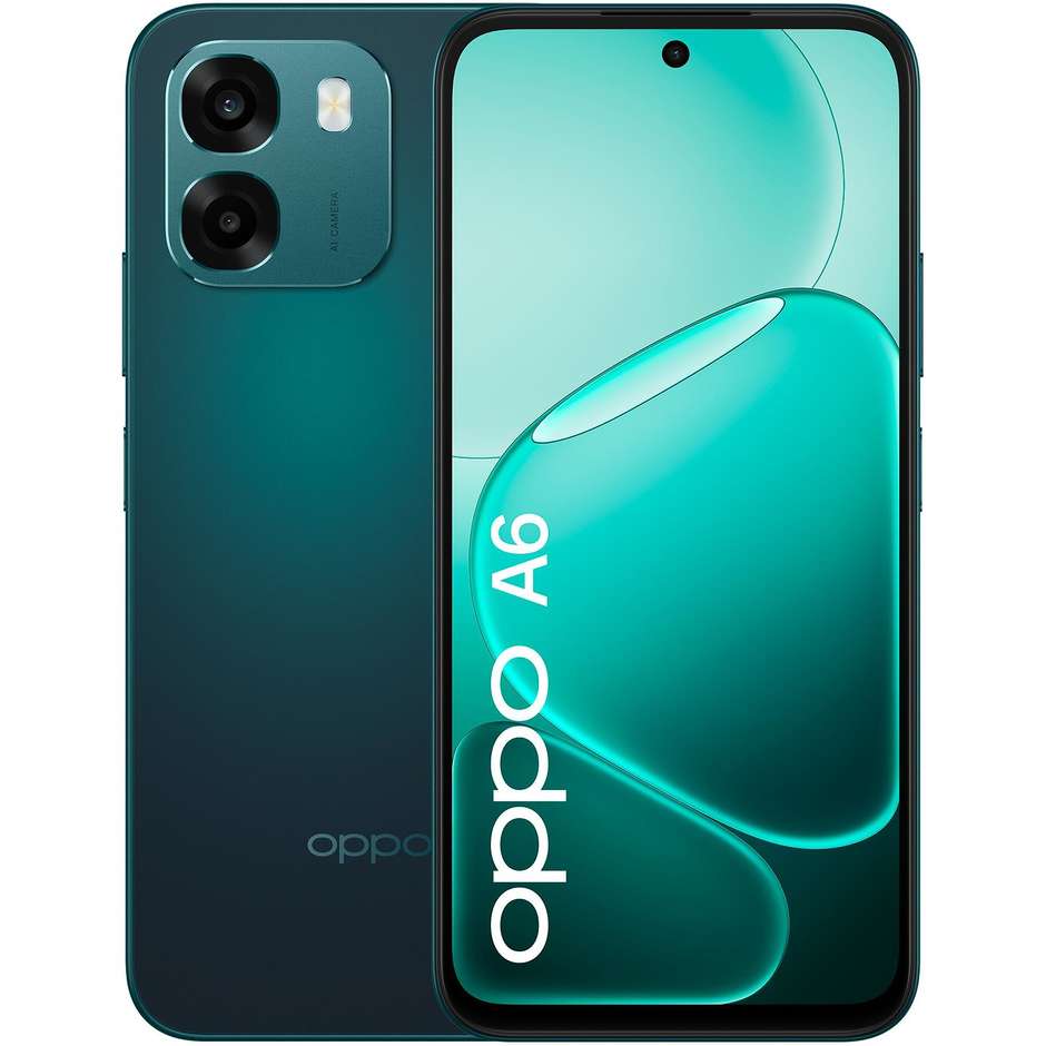 OPPO A6 Smartphone 6,75" 120Hz 6GB/256GB 50MP Sapphire Black
