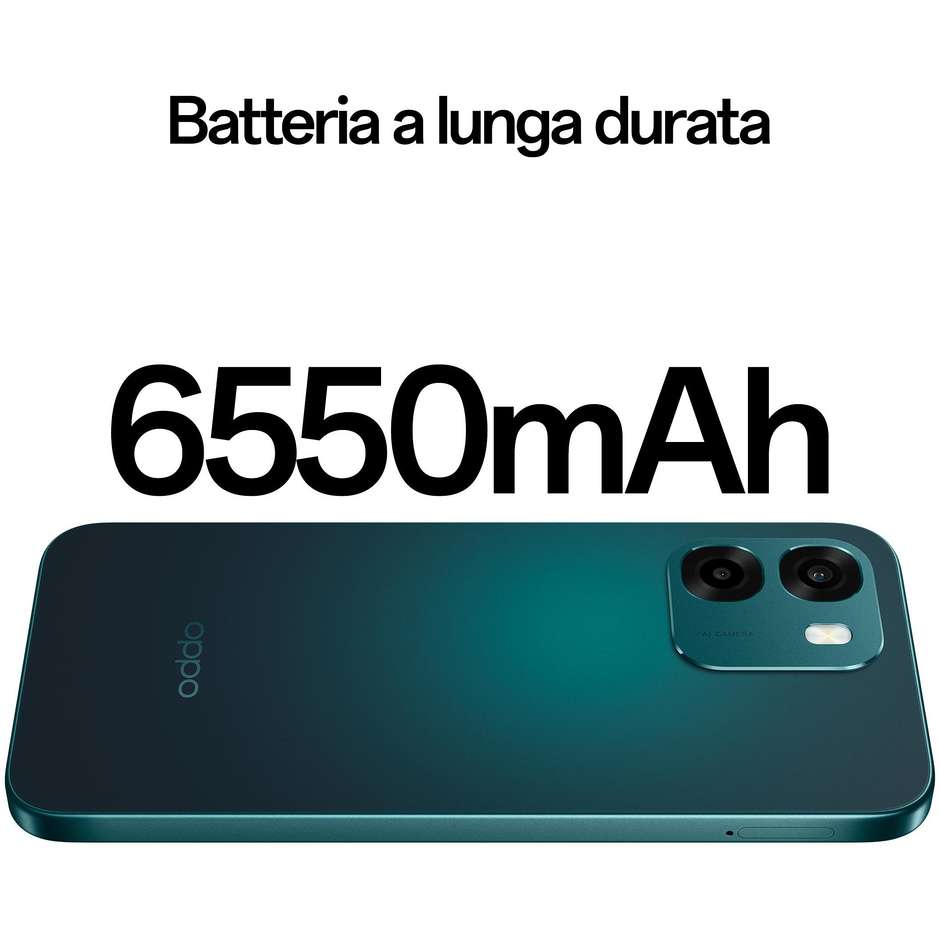 OPPO A6 Smartphone 6,75" 120Hz 6GB/256GB 50MP Sapphire Black
