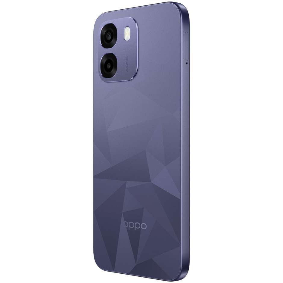 OPPO A6k Smartphone 17,1 cm (6.75") 120Hz 4 GB 256 GB Doppia SIM 5000 mAh Nero (Crystal Black)