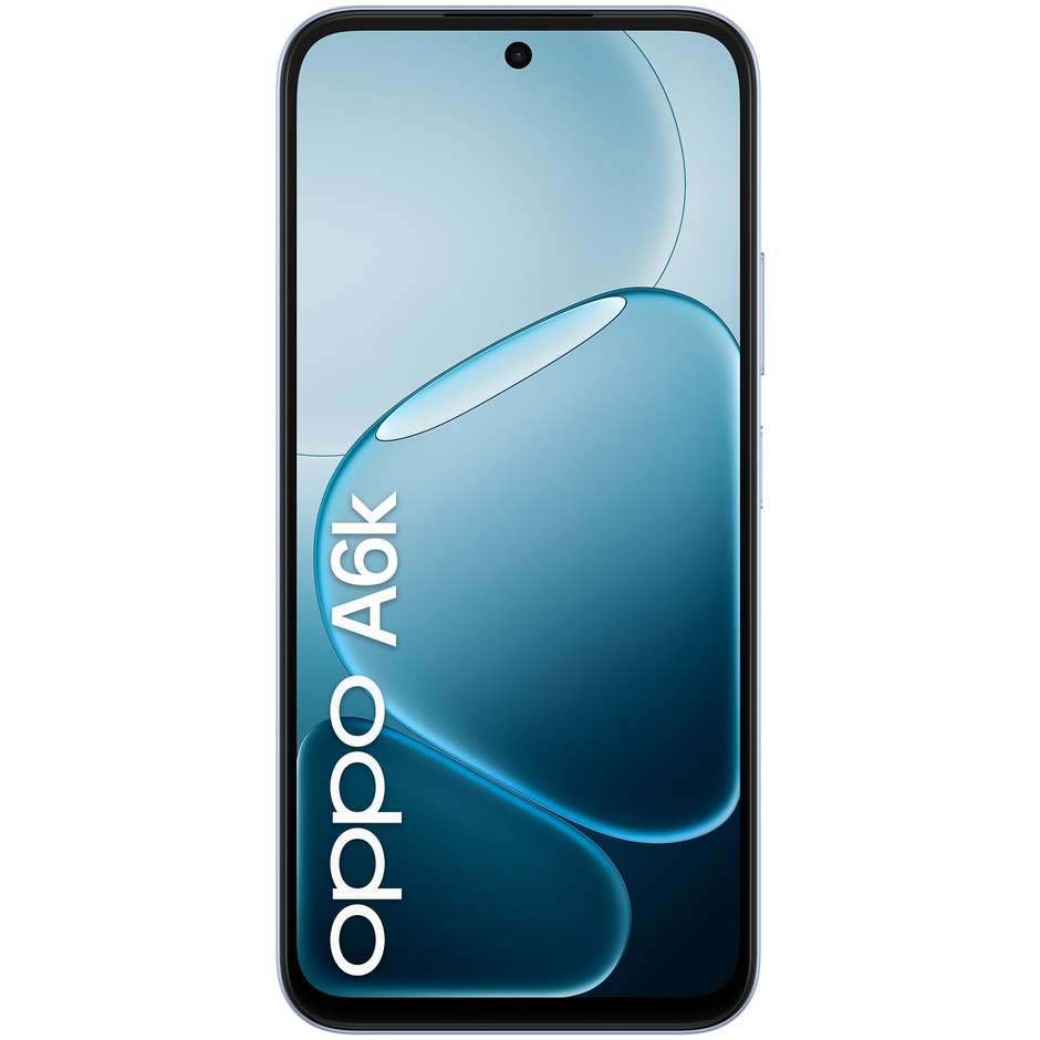 OPPO A6k Smartphone 6.75" 120Hz 4GB/256GB Crystal Blue