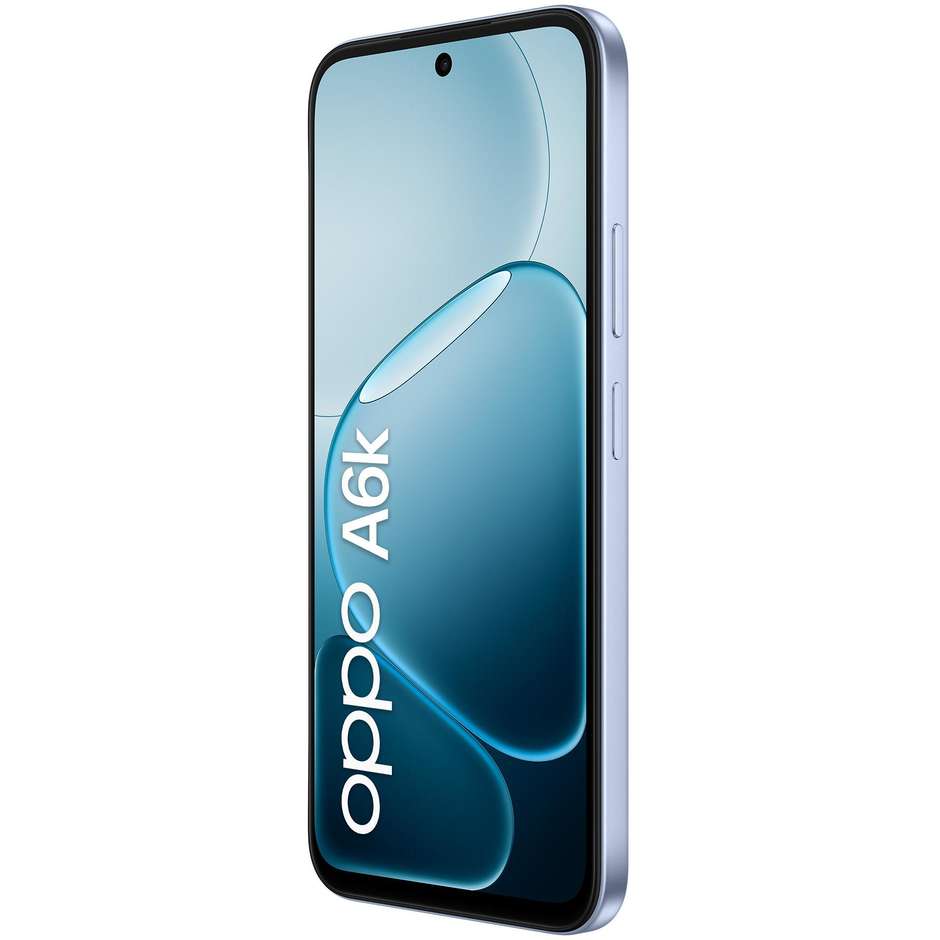 OPPO A6k Smartphone 6.75" 120Hz 4GB/256GB Crystal Blue