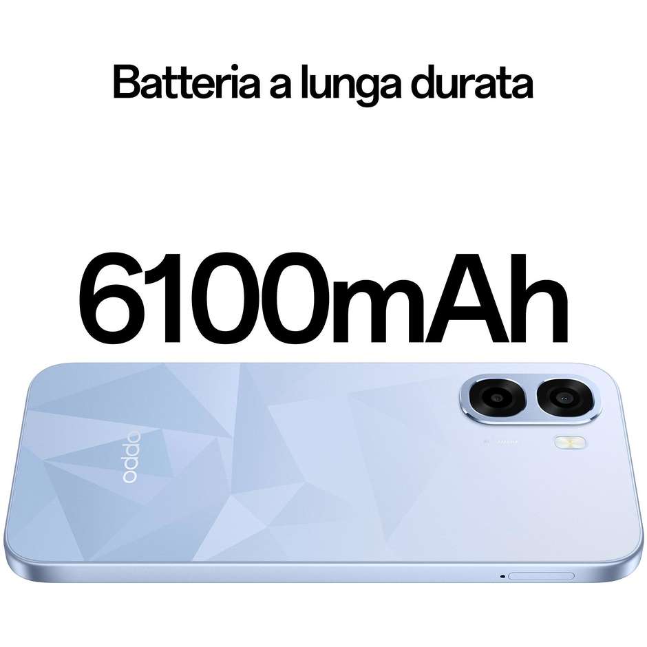 OPPO A6k Smartphone 6.75" 120Hz 4GB/256GB Crystal Blue