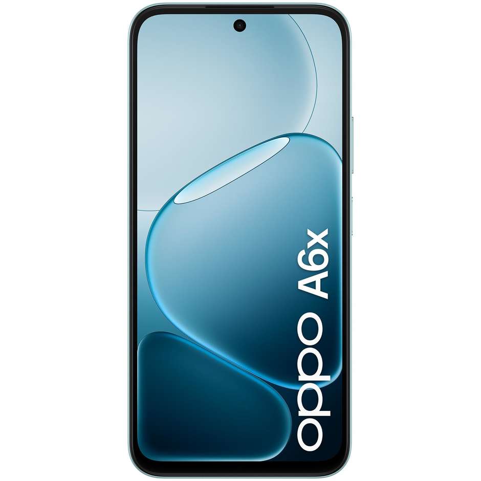 OPPO A6x Smartphone 17,1 cm (6.75") 120Hz Snapdragon 685 4 GB 128 GB Doppia SIM 6100 mAh Blu (Ice Blue)