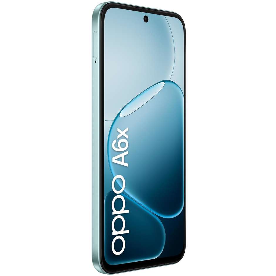 OPPO A6x Smartphone 17,1 cm (6.75") 120Hz Snapdragon 685 4 GB 128 GB Doppia SIM 6100 mAh Blu (Ice Blue)