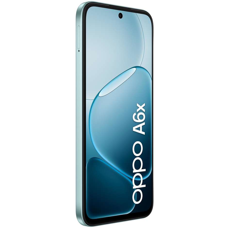 OPPO A6x Smartphone 17,1 cm (6.75") 120Hz Snapdragon 685 4 GB 128 GB Doppia SIM 6100 mAh Blu (Ice Blue)