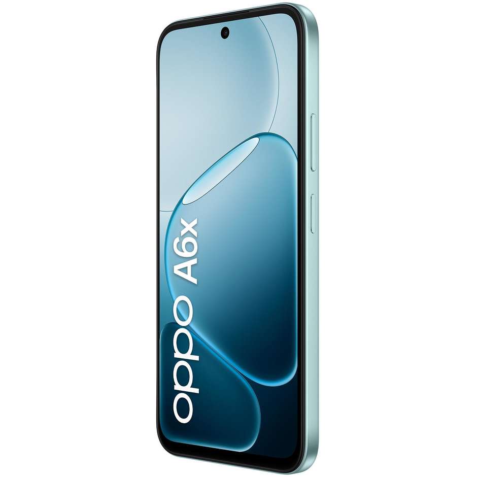 OPPO A6x Smartphone 17,1 cm (6.75") 120Hz Snapdragon 685 4 GB 128 GB Doppia SIM 6100 mAh Blu (Ice Blue)