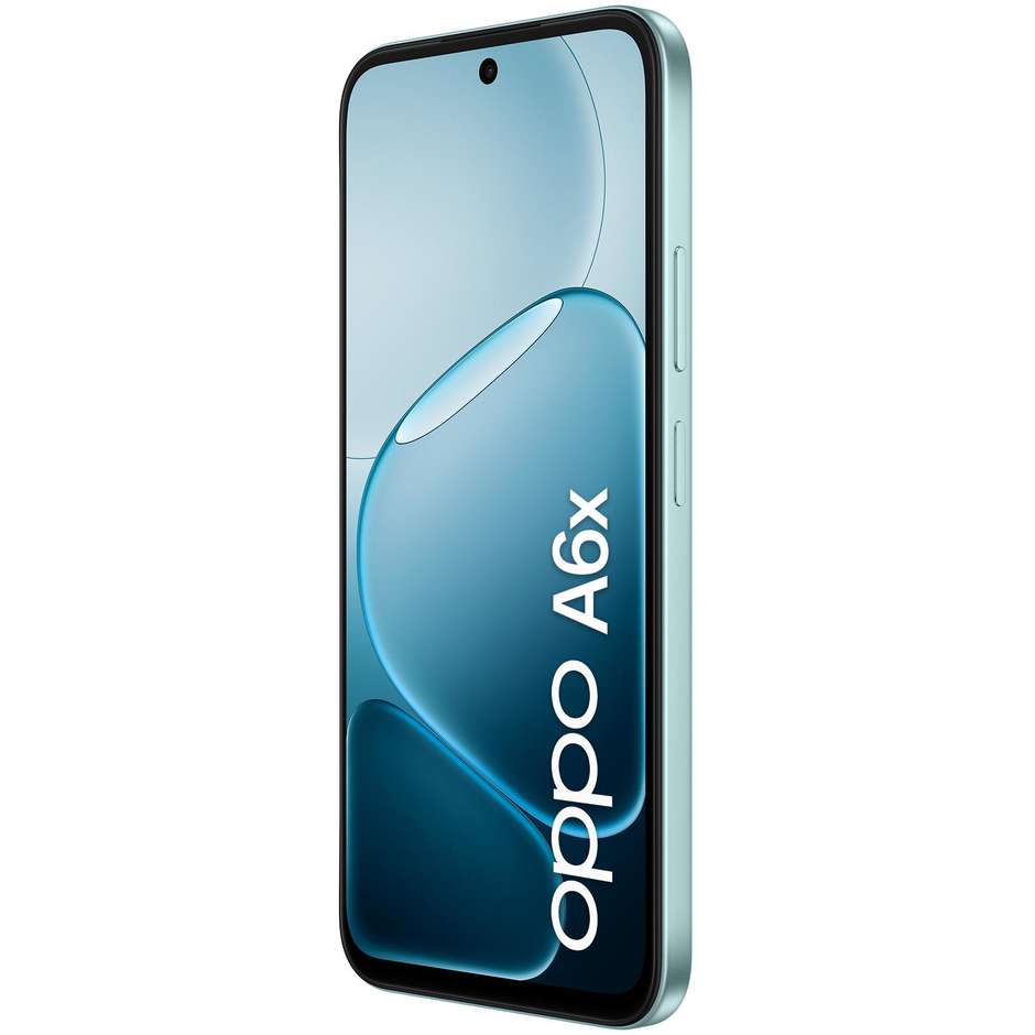 OPPO A6x Smartphone 17,1 cm (6.75") 120Hz Snapdragon 685 4 GB 128 GB Doppia SIM 6100 mAh Blu (Ice Blue)