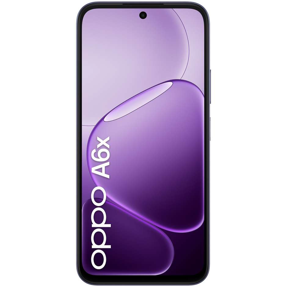 OPPO A6x Smartphone 17,1 cm (6.75") 120Hz Snapdragon 685 4 GB 128 GB Doppia SIM 6100 mAh Viola