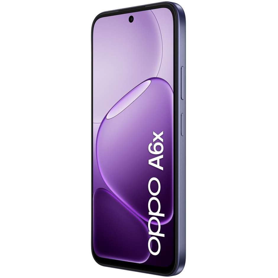 OPPO A6x Smartphone 17,1 cm (6.75") 120Hz Snapdragon 685 4 GB 128 GB Doppia SIM 6100 mAh Viola