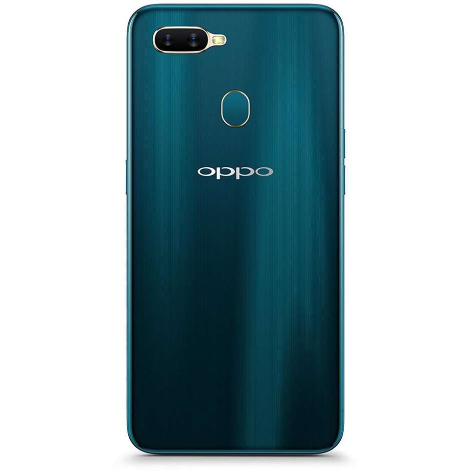 Oppo AX7 Smartphone 6.2" HD+ dual sim Ram 4 GB memoria 64 GB Android 8.1 colore Glaze Blue