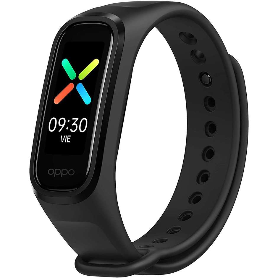 Oppo Band Sport Fitness Band Display 1,1'' AMOLED Impermeabile 50 m GPS colore nero