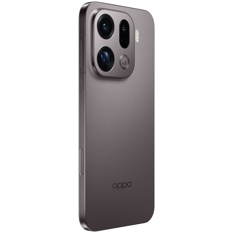 OPPO Find X9 Pro Smartphone 5G 6.78” Ram 16 GB Mmoria 512 GB Colore Titanium Charcoal