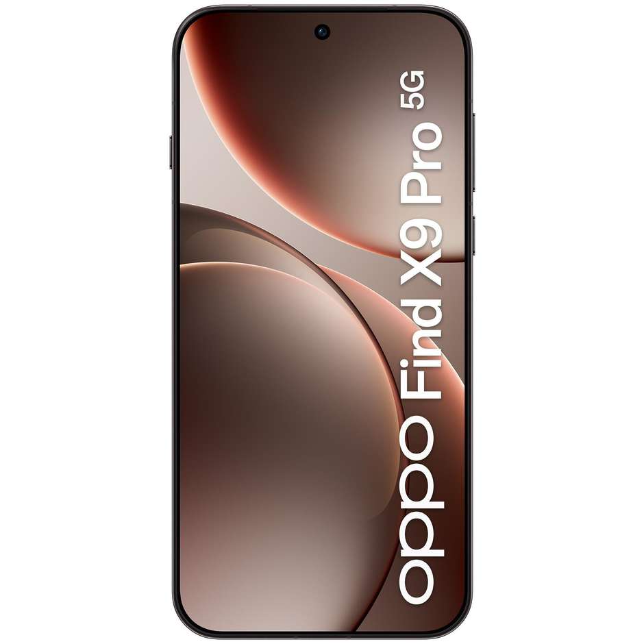 OPPO Find X9 Pro Smartphone 5G 6.78” Ram 16 GB Mmoria 512 GB Colore Titanium Charcoal