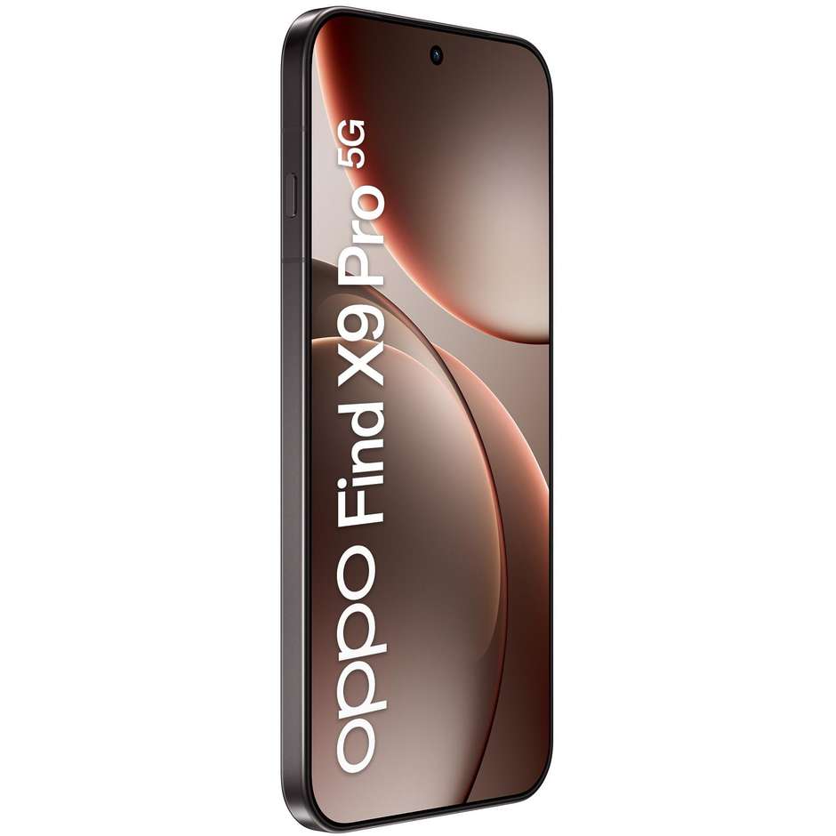 OPPO Find X9 Pro Smartphone 5G 6.78” Ram 16 GB Mmoria 512 GB Colore Titanium Charcoal