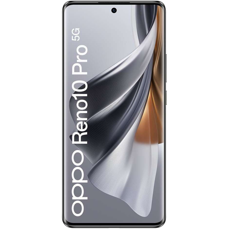 OPPO Reno 10 PRO Smartphone 5G 6.7" Ram 12 GB Memoria 256 GB Colore Silvery Grey
