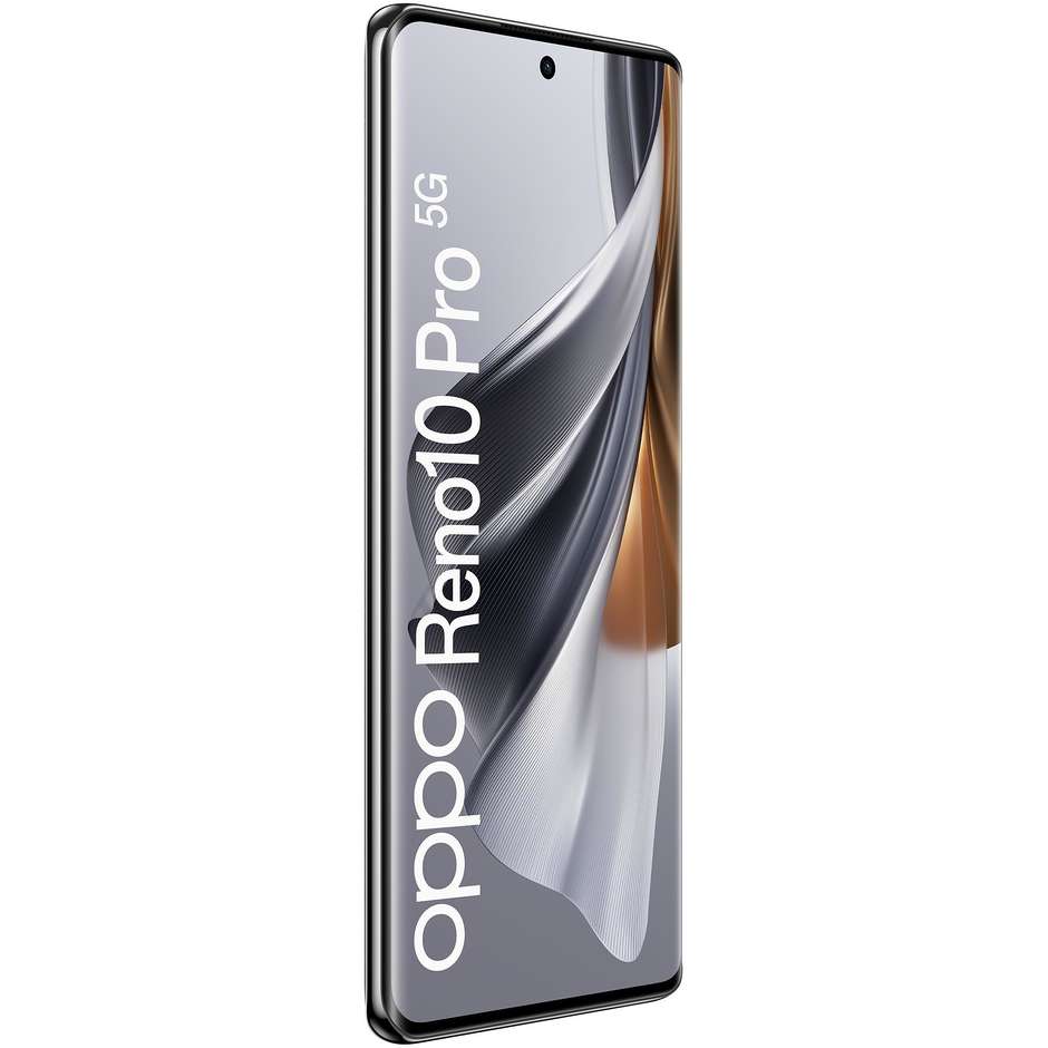 OPPO Reno 10 PRO Smartphone 5G 6.7" Ram 12 GB Memoria 256 GB Colore Silvery Grey