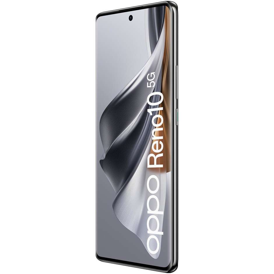 OPPO Reno 10 Smartphone 5G 6.7" RAM 8GB Memoria 256GB Colore Silvery Grey