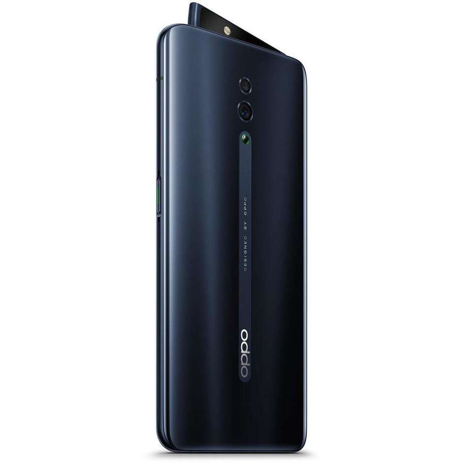 Oppo Reno Smartphone 6.4" FHD+ dual sim Ram 6 GB memoria 256 GB Android 9.0 colore Jet Black