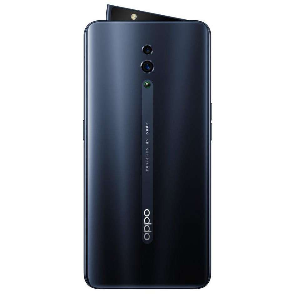 Oppo Reno Smartphone 6.4" FHD+ dual sim Ram 6 GB memoria 256 GB Android 9.0 colore Jet Black