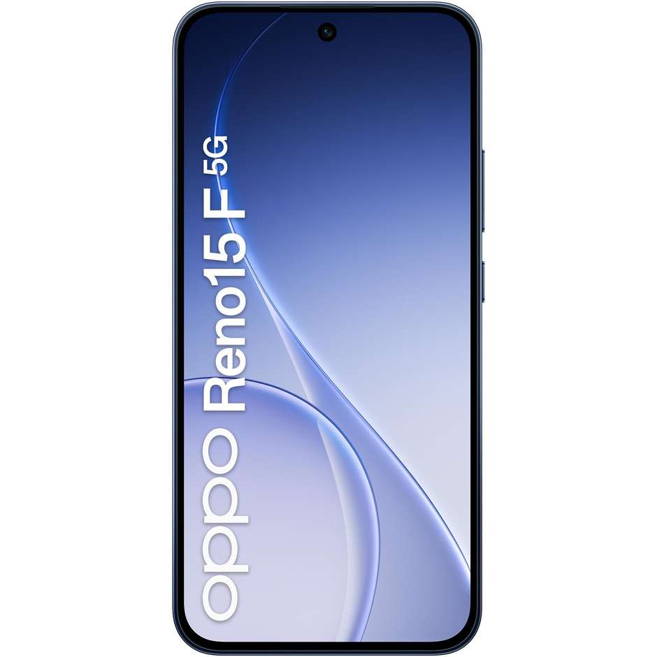 OPPO Reno15 F Smartphone 5G 16,7 cm (6.57") AMOLED 120Hz 8 GB 256 GB 50 MP 5000 mAh Nero (Twilight Black)