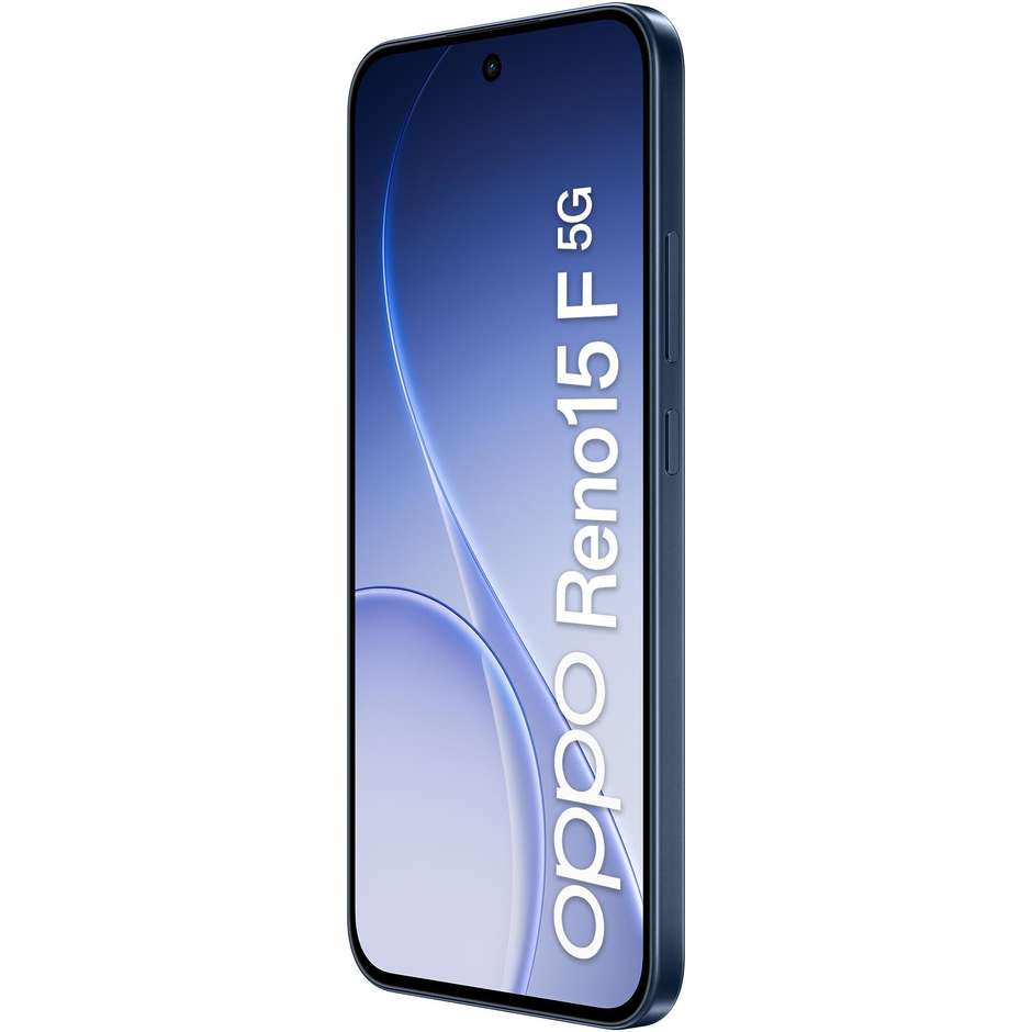 OPPO Reno15 F Smartphone 5G 16,7 cm (6.57") AMOLED 120Hz 8 GB 256 GB 50 MP 5000 mAh Nero (Twilight Black)