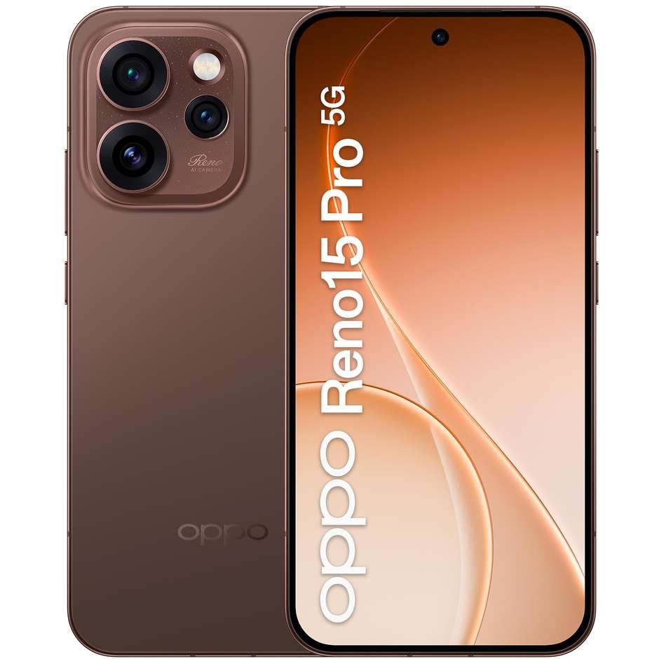 OPPO Reno15 Pro 5G 512GB Display AMOLED 6,32" 200MP Dusk Black