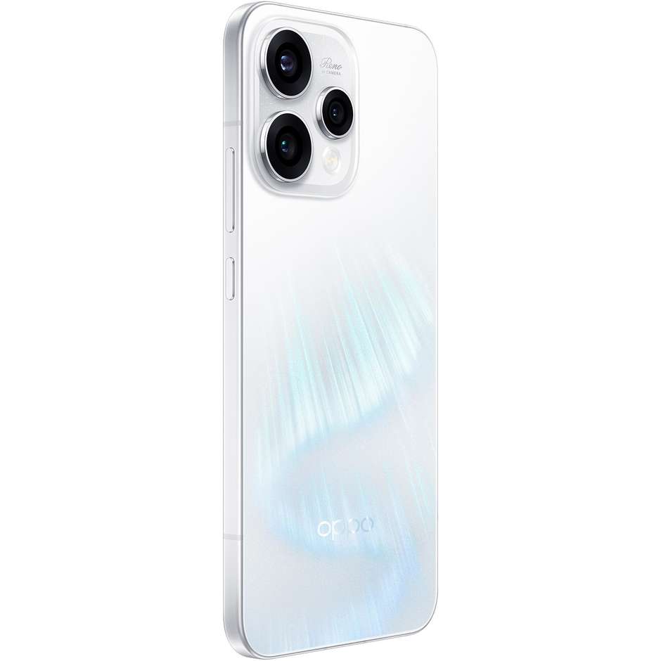OPPO Reno15 Smartphone 5G 16,7 cm (6.59") AMOLED 120Hz 8 GB 512 GB 50 MP 5000 mAh Bianco (Aurora White)