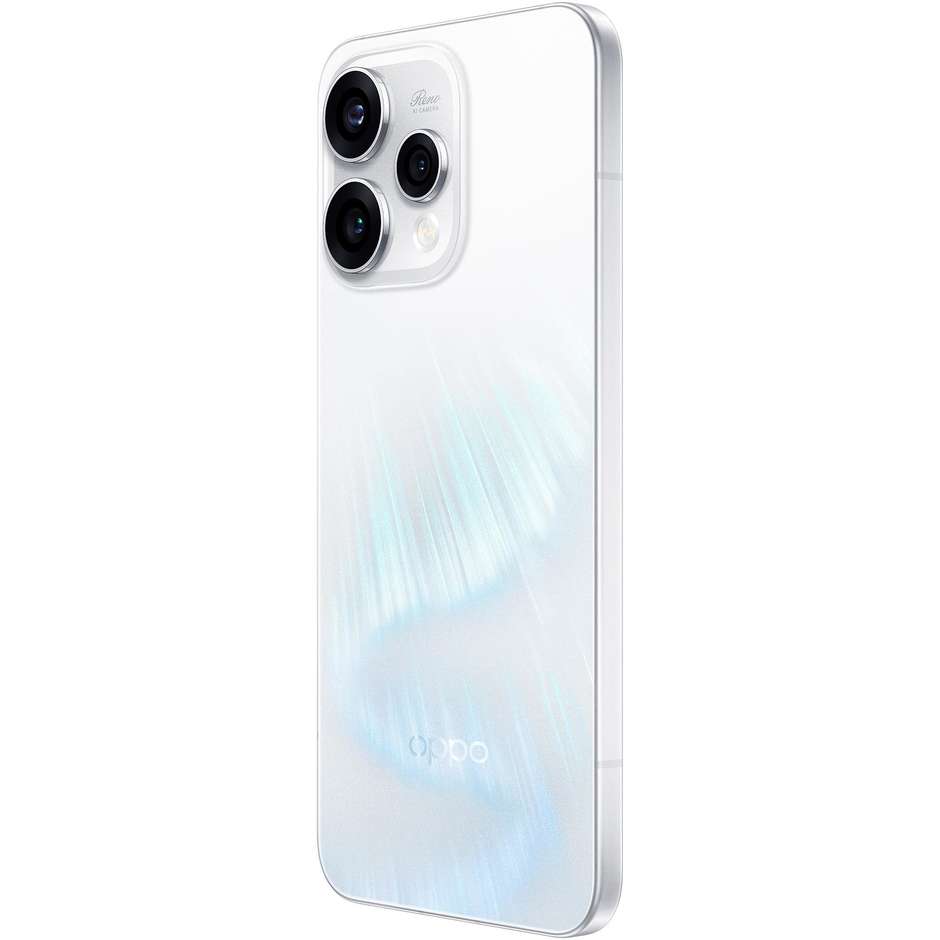 OPPO Reno15 Smartphone 5G 16,7 cm (6.59") AMOLED 120Hz 8 GB 512 GB 50 MP 5000 mAh Bianco (Aurora White)