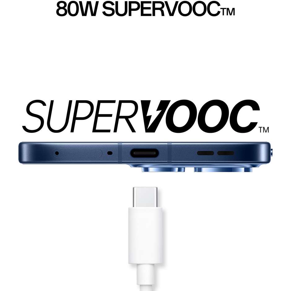 OPPO Reno15 Twilight Black Box Smartphone 5G 6,59" Ram 8 GB Memoria 512 GB Colore Nero