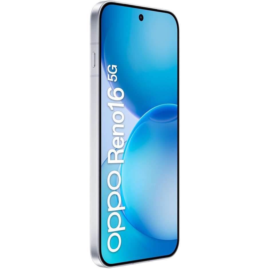 OPPO Reno16 5G 8 GB 512 GB Pop White smartphone bianco