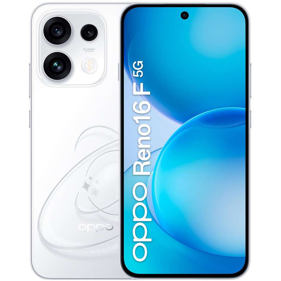 OPPO Reno16 F 5G 8 GB/256 GB AMOLED 120 Hz Pop White