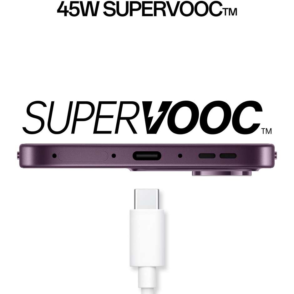 OPPO Reno16 F 5G 8 GB/256 GB AMOLED 120 Hz Purple Black