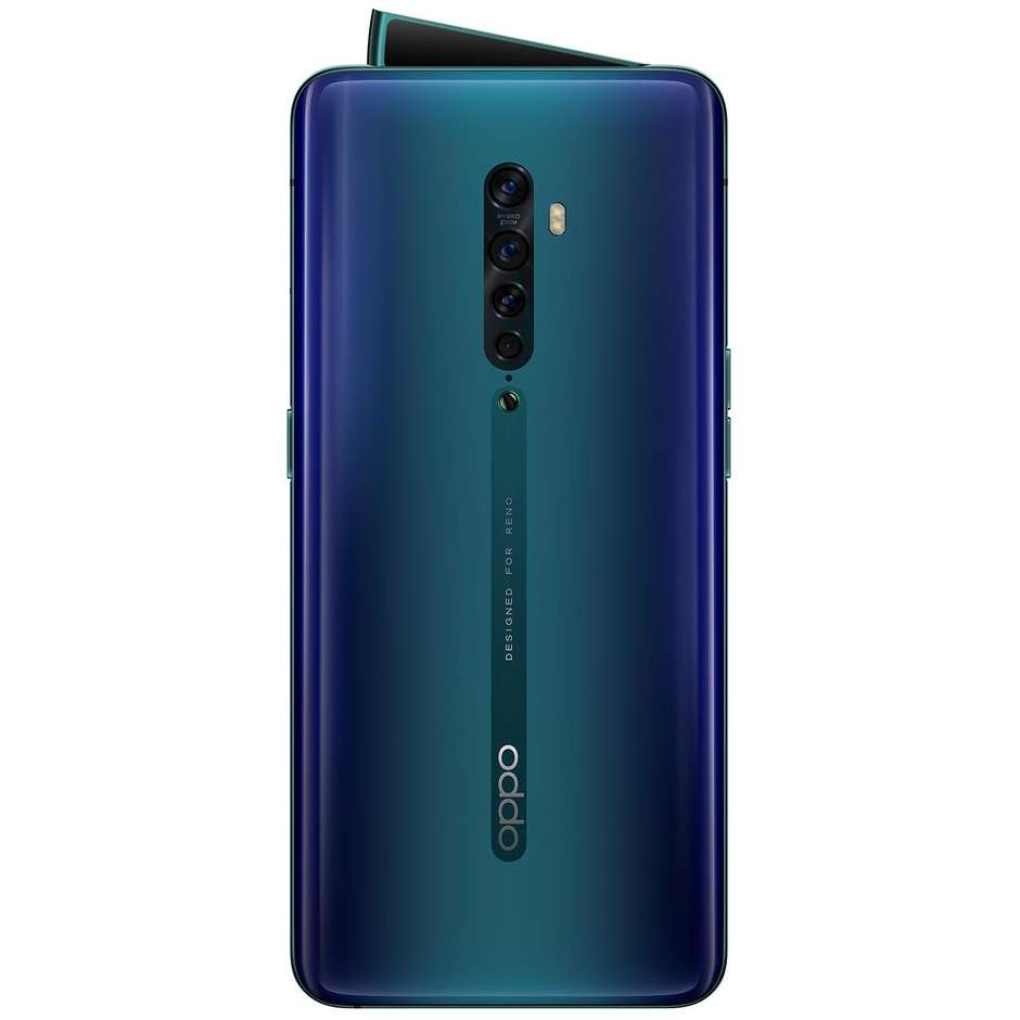 Oppo Reno2 Smartphone 6.5" Ram 8 GB memoria 256 GB Android 9 colore Ocean Blue