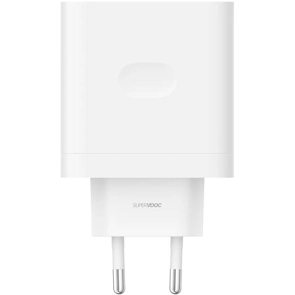 OPPO Supervooc Caricabatteria Potenza 45 W Colore Bianco