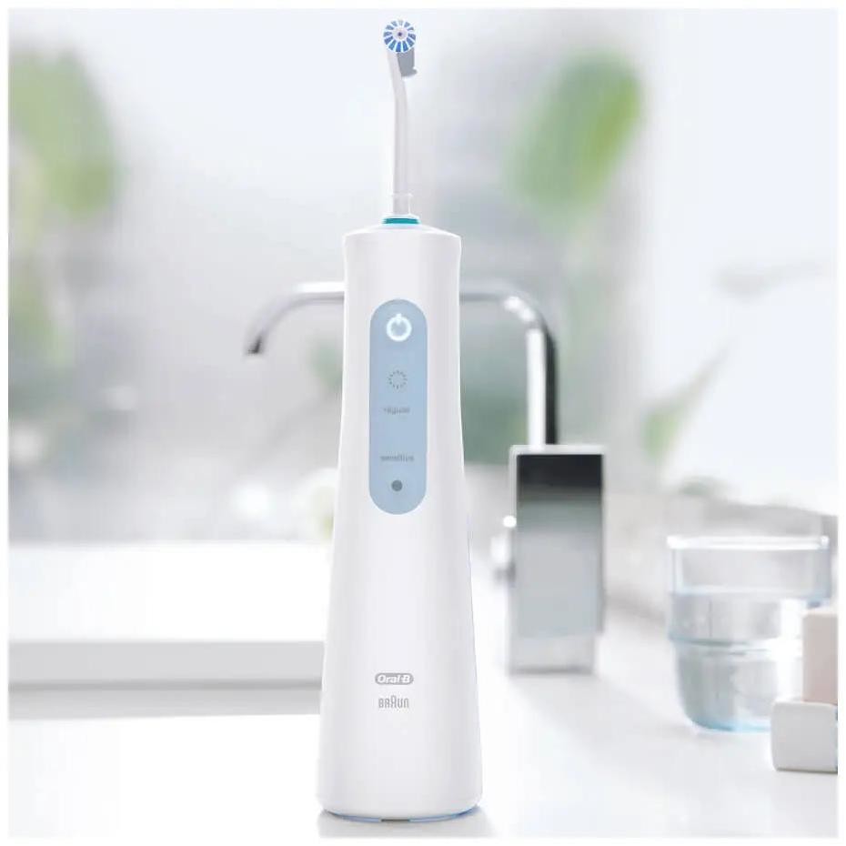 Oral-B AquaCare 4 Idropulsore Senza Fili con Tecnologia Oxyjet Bianco