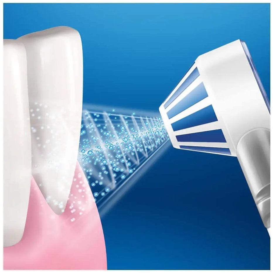 Oral-B AquaCare 4 Idropulsore Senza Fili con Tecnologia Oxyjet Bianco