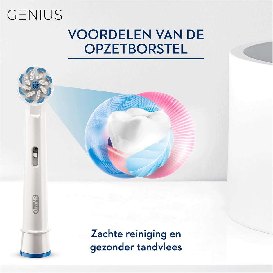 Oral-B Genius Edizione Speciale spazzolino elettrico Bluetooth oro rosa e bianco