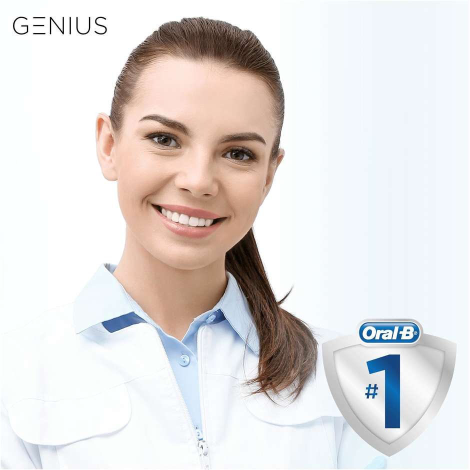 Oral-B Genius Edizione Speciale spazzolino elettrico Bluetooth oro rosa e bianco
