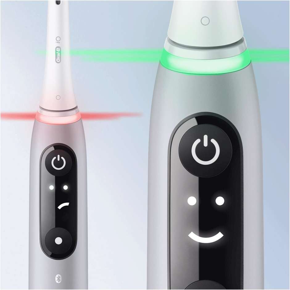 Oral-B iO 6 spazzolino elettrico Grey Opal con 5 modalità e Bluetooth