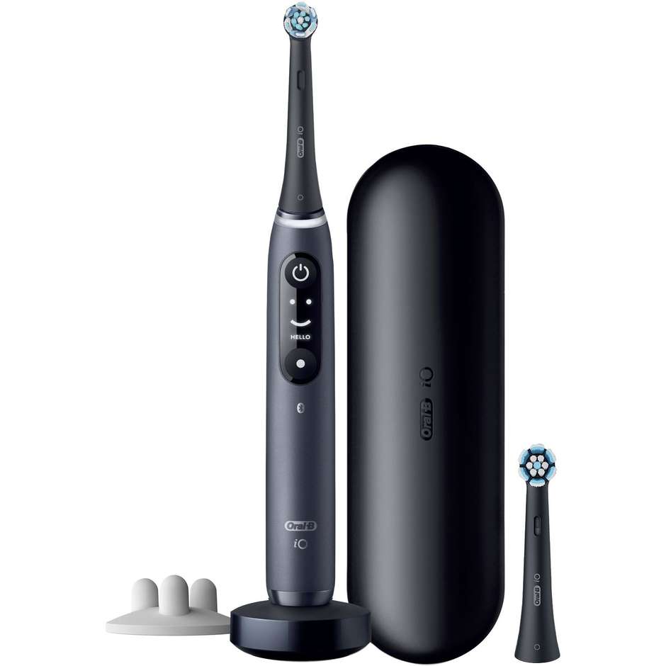 Oral-B iO 7 Spazzolino Elettrico + Accessori Ricaricabile Colore Nero