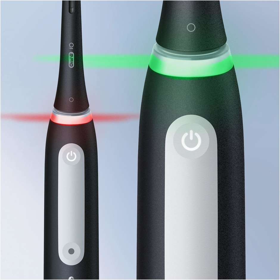 Oral-B iO Series 4 Spazzolino Elettrico Magnetico con Sensore Pressione Smart Nero